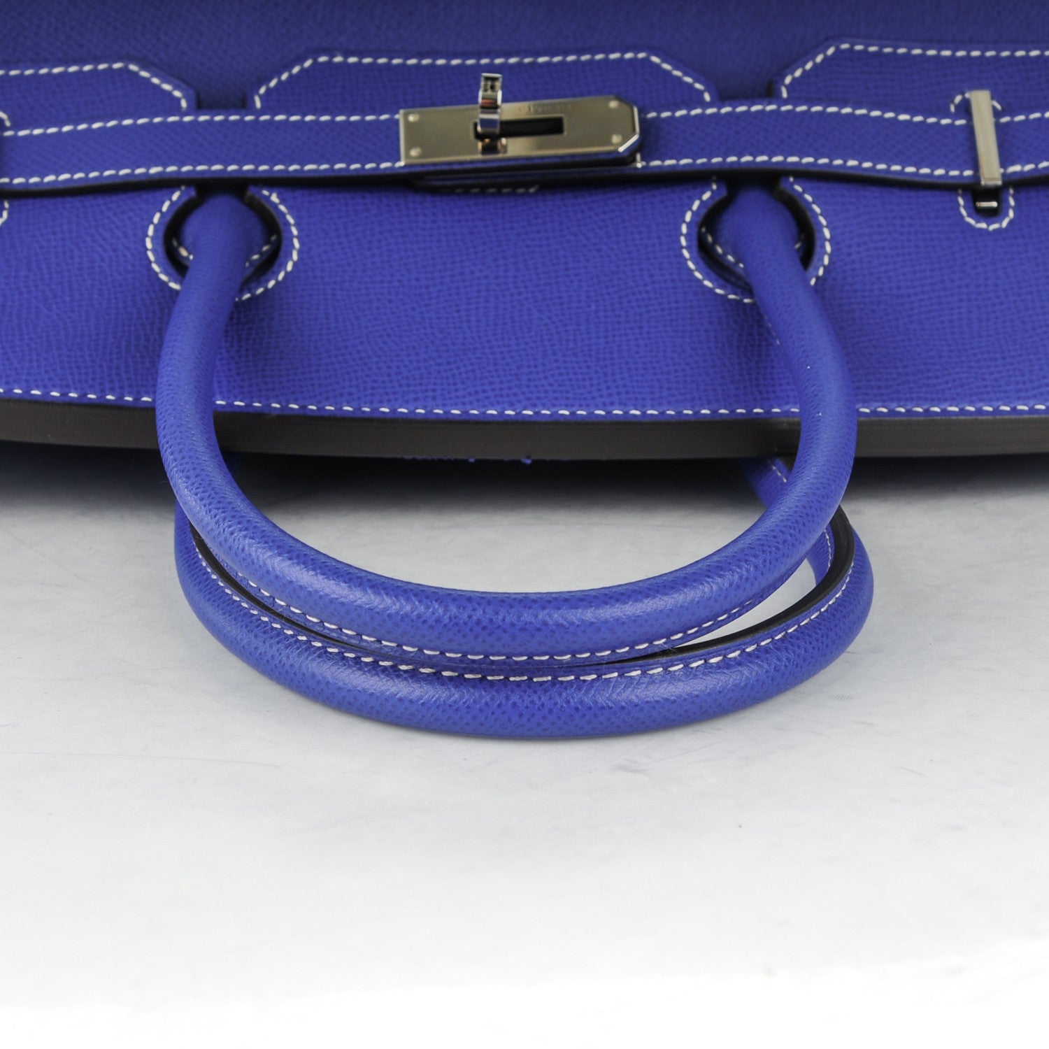 Hermes Epsom Birkin 35 Bleu Electrique Mykonos 18 of 24
