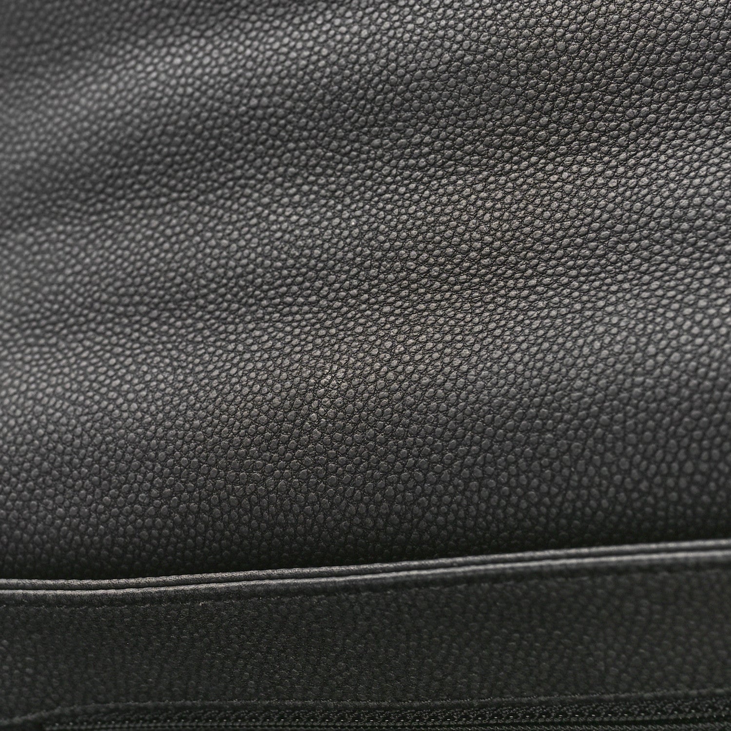 Chanel Washed Caviar Quilted Small Square Turn Around Ligne Flap Dark Grey 10 of 14