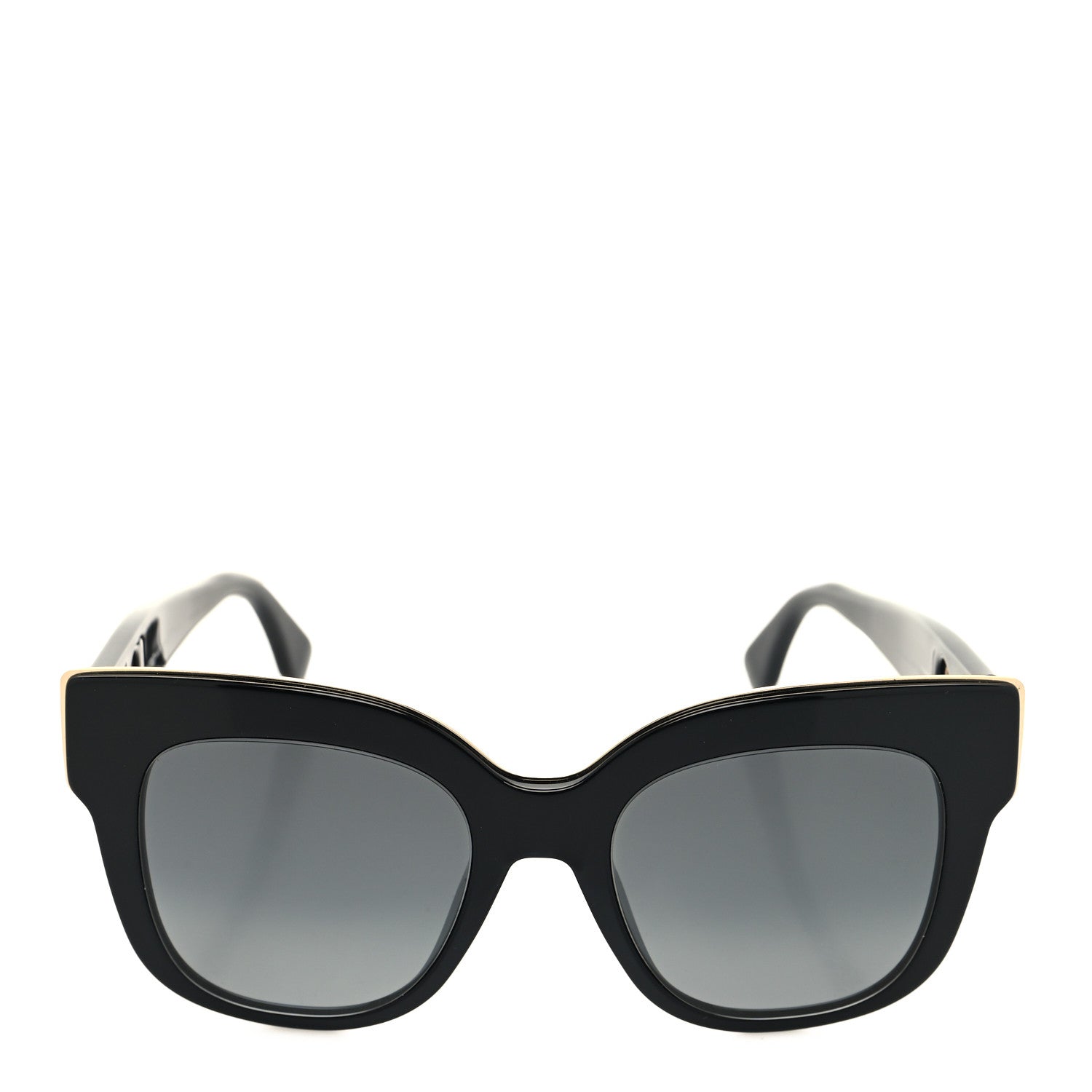 Fendi Acetate F is Fendi Cat Eye Sunglasses FF 0359/G/S Black 2 of 7