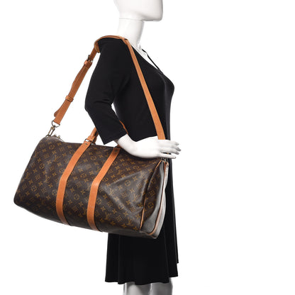 Louis Vuitton Monogram Keepall Bandouliere 45 2 of 13
