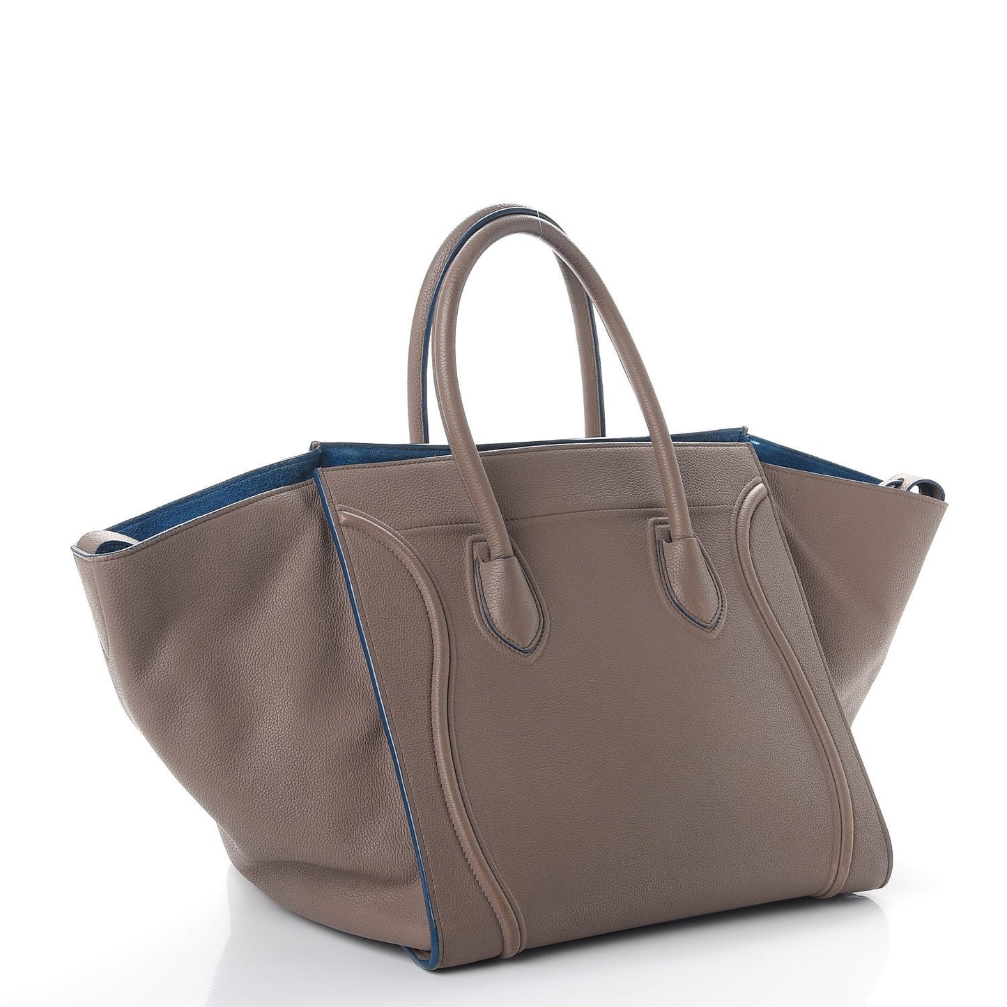 Baby Grained Calfskin Medium Phantom Luggage Taupe