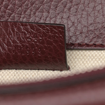 Gucci Dollar Calfskin Crystal Small Dionysus Shoulder Bag Vintage Bordeaux 7 of 10