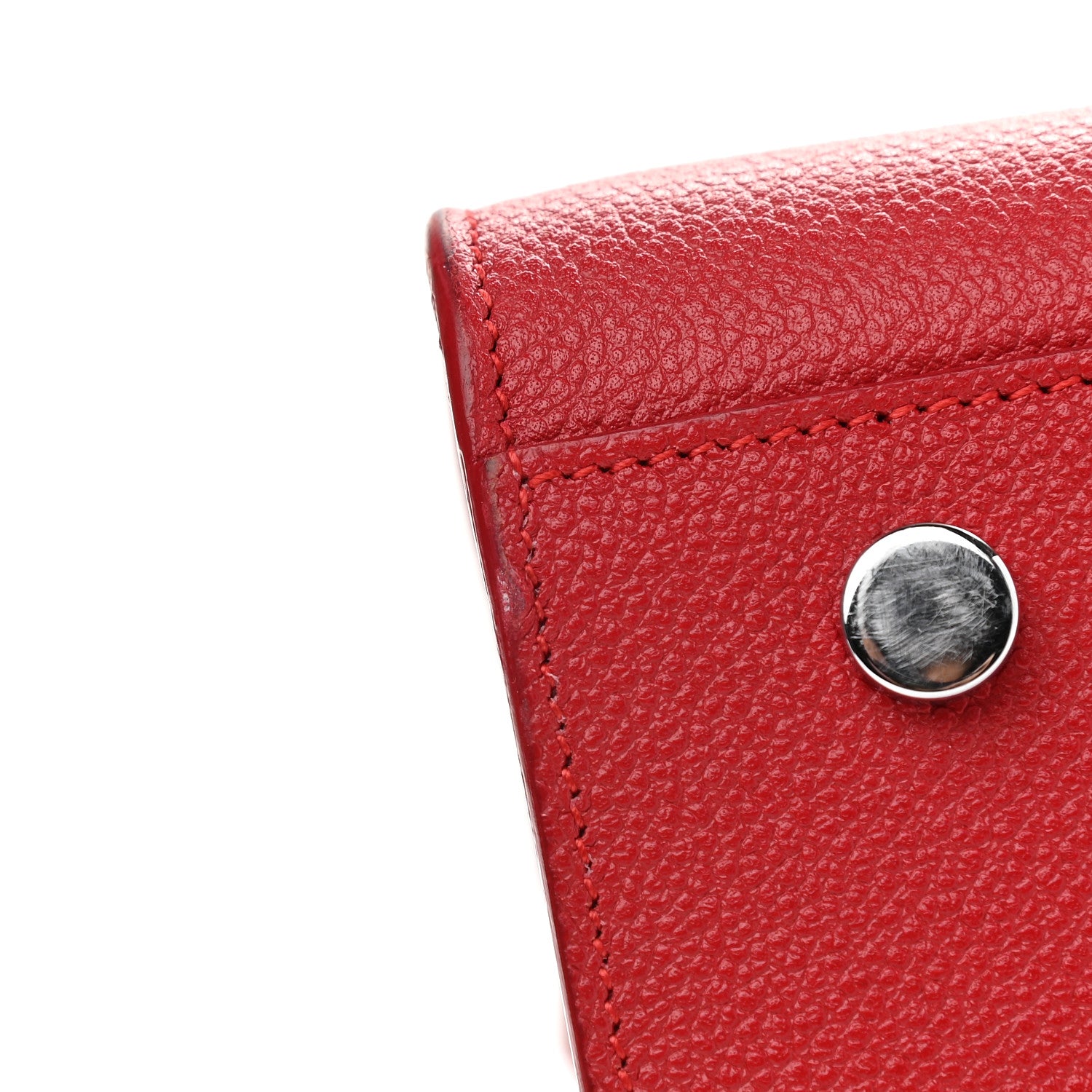 Saint Laurent Grained Calfskin Small Sac De Jour Lipstick Red 11 of 13