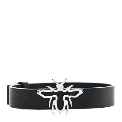 Christian Dior Calfskin Dior Bee Bracelet Black 1 of 4
