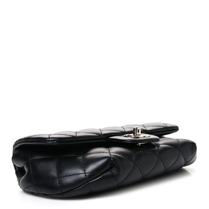 Chanel Calfskin Quilted CC Uniform Flap Belt Bag Black 3 of 11