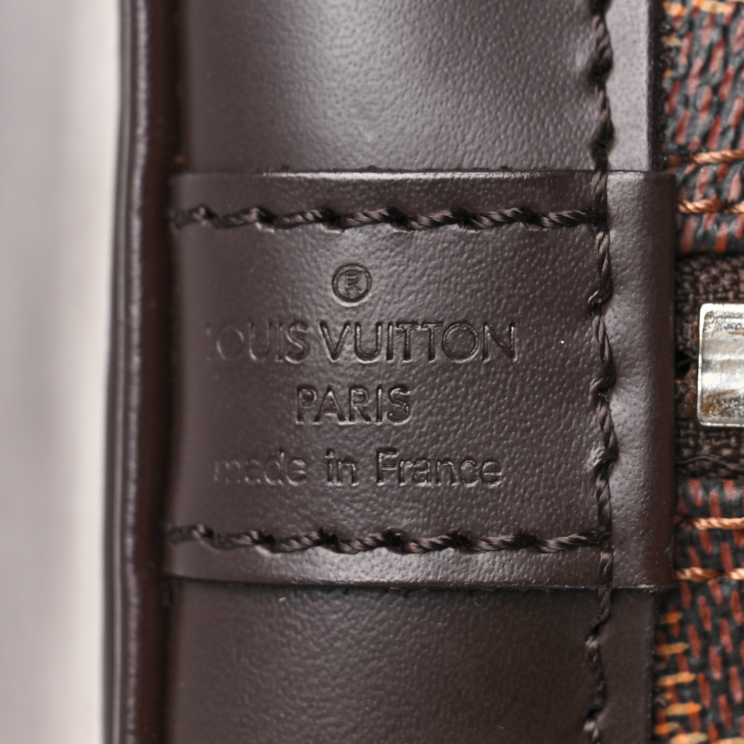 Louis Vuitton Damier Ebene Alma MM 6 of 11