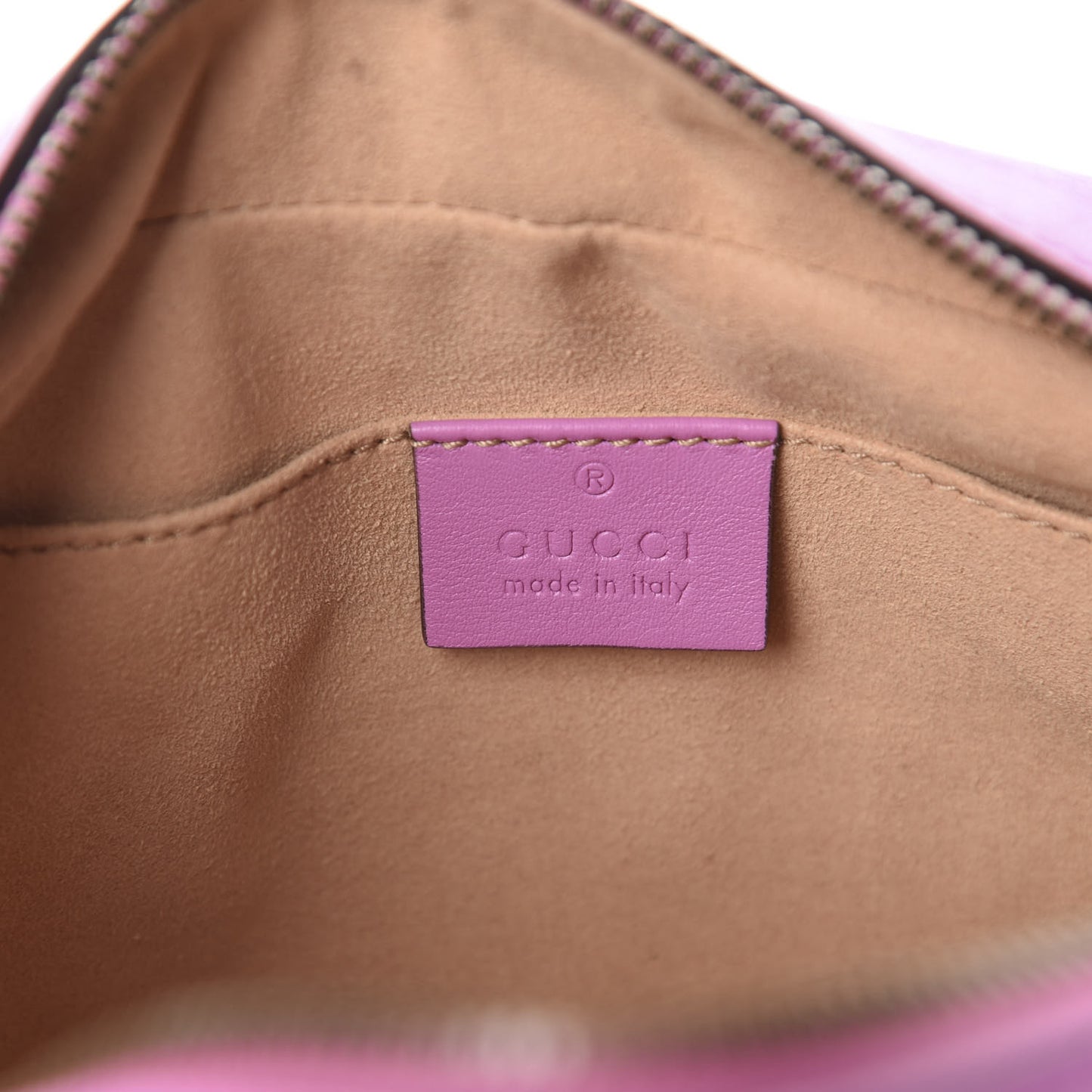 Calfskin Matelasse Small GG Marmont Chain Shoulder Bag Candy Mousse