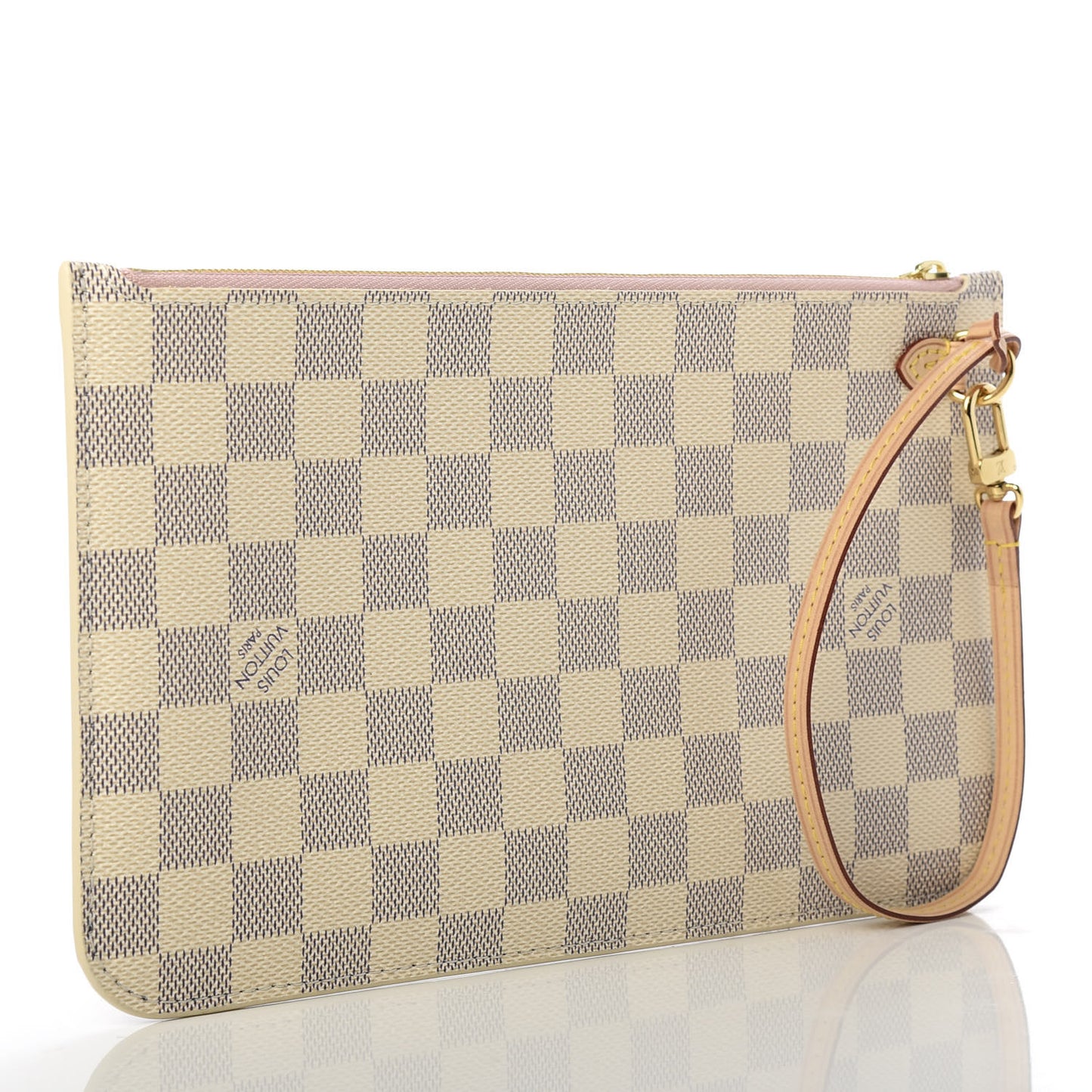 Damier Azur Neverfull MM GM Pochette Rose Ballerine