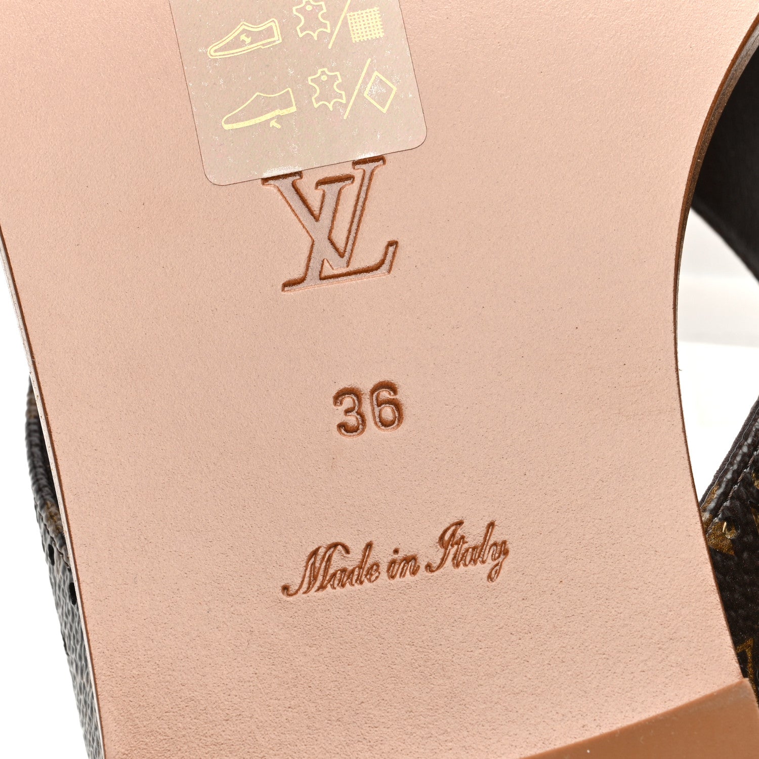 Louis Vuitton Monogram Sunny Flat Thong Sandals 36 Brown 6 of 7