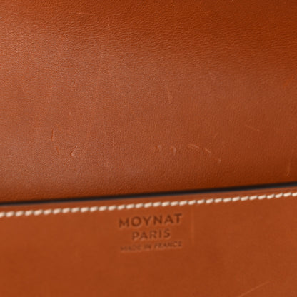 Moynat Barenia Rejane Saddle Bag Tan 9 of 9