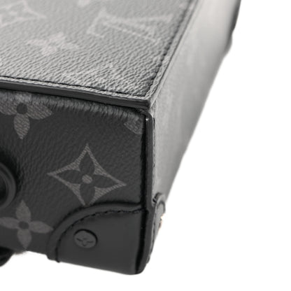 Louis Vuitton Monogram Eclipse Steamer Wearable Wallet 10 of 12