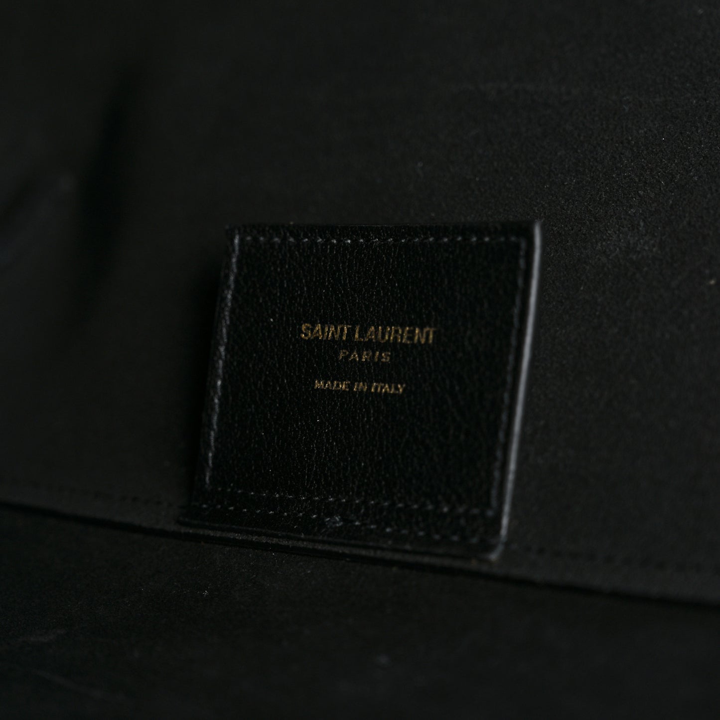 Calfskin Large Shopping Tote Black
