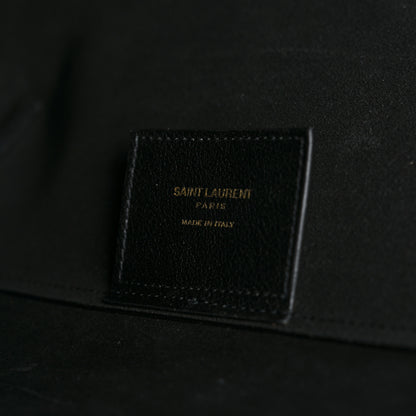 Saint Laurent Calfskin Large Shopping Tote Black 7 of 11