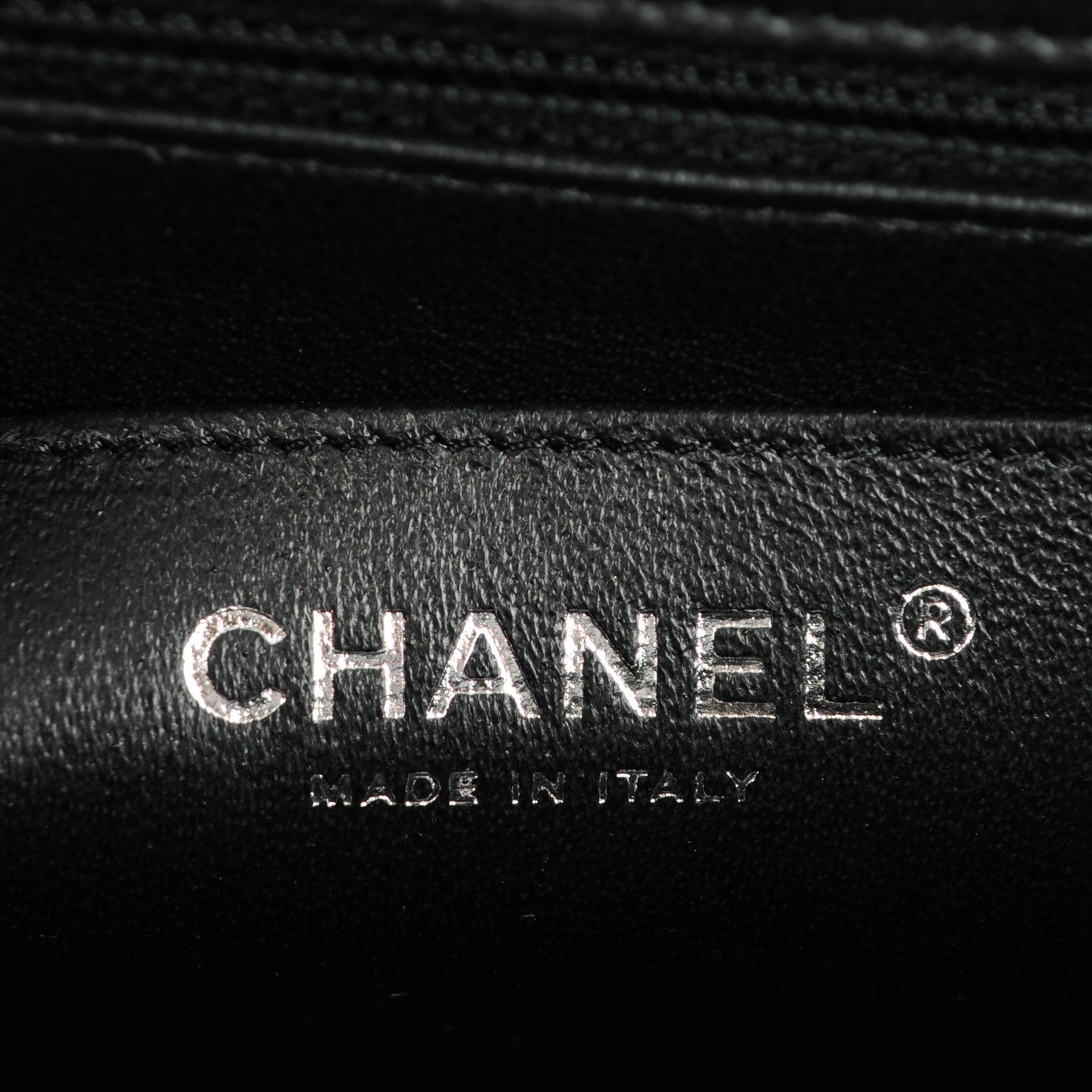 Chanel Lambskin Quilted Mini Rectangular Flap Black 7 of 8