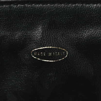 Chanel Caviar Cosmetic Vanity Bag Black 7 of 10