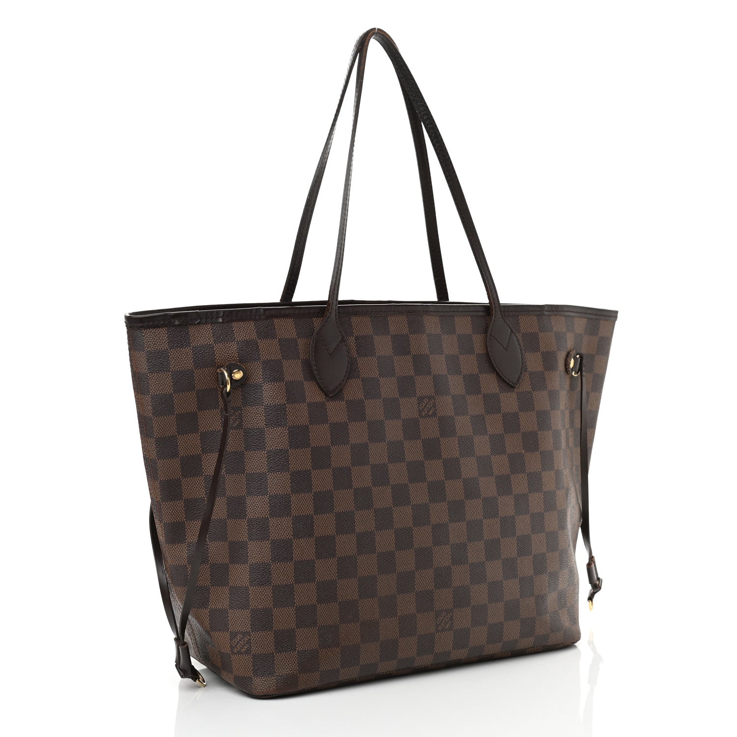 Louis Vuitton Damier Ebene Neverfull MM 3 of 16