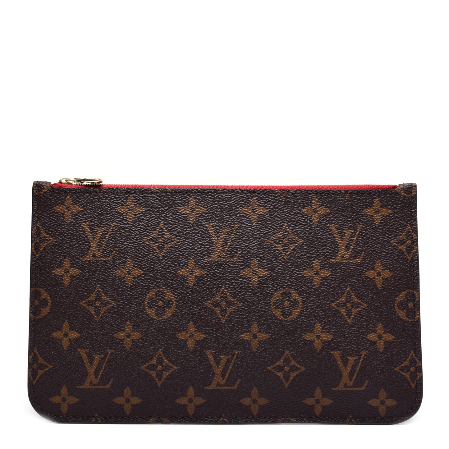Monogram Neverfull MM GM Pochette Cherry