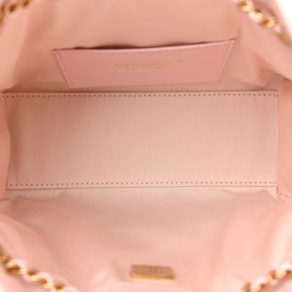 Chanel Caviar Quilted Mini Chanel 25 Handbag Light Pink 5 of 11