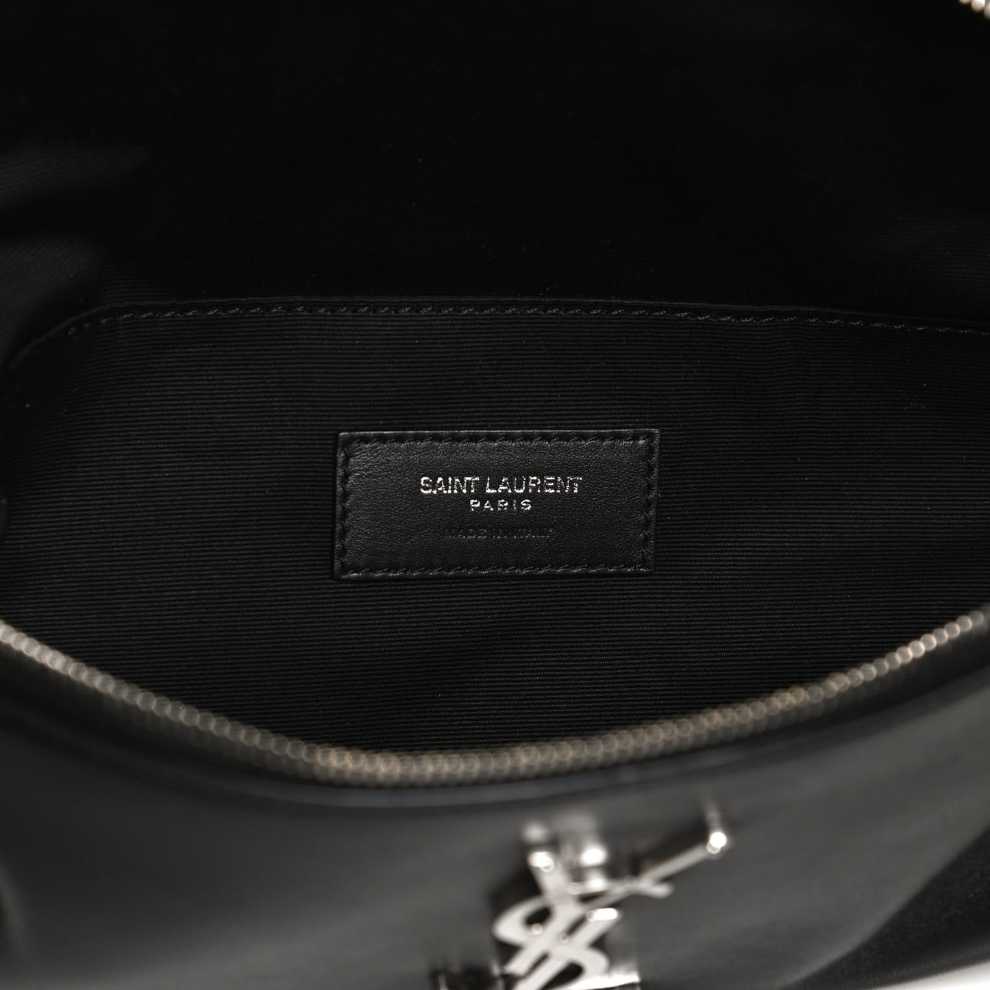 Calfskin Monogram Belt Bag Black
