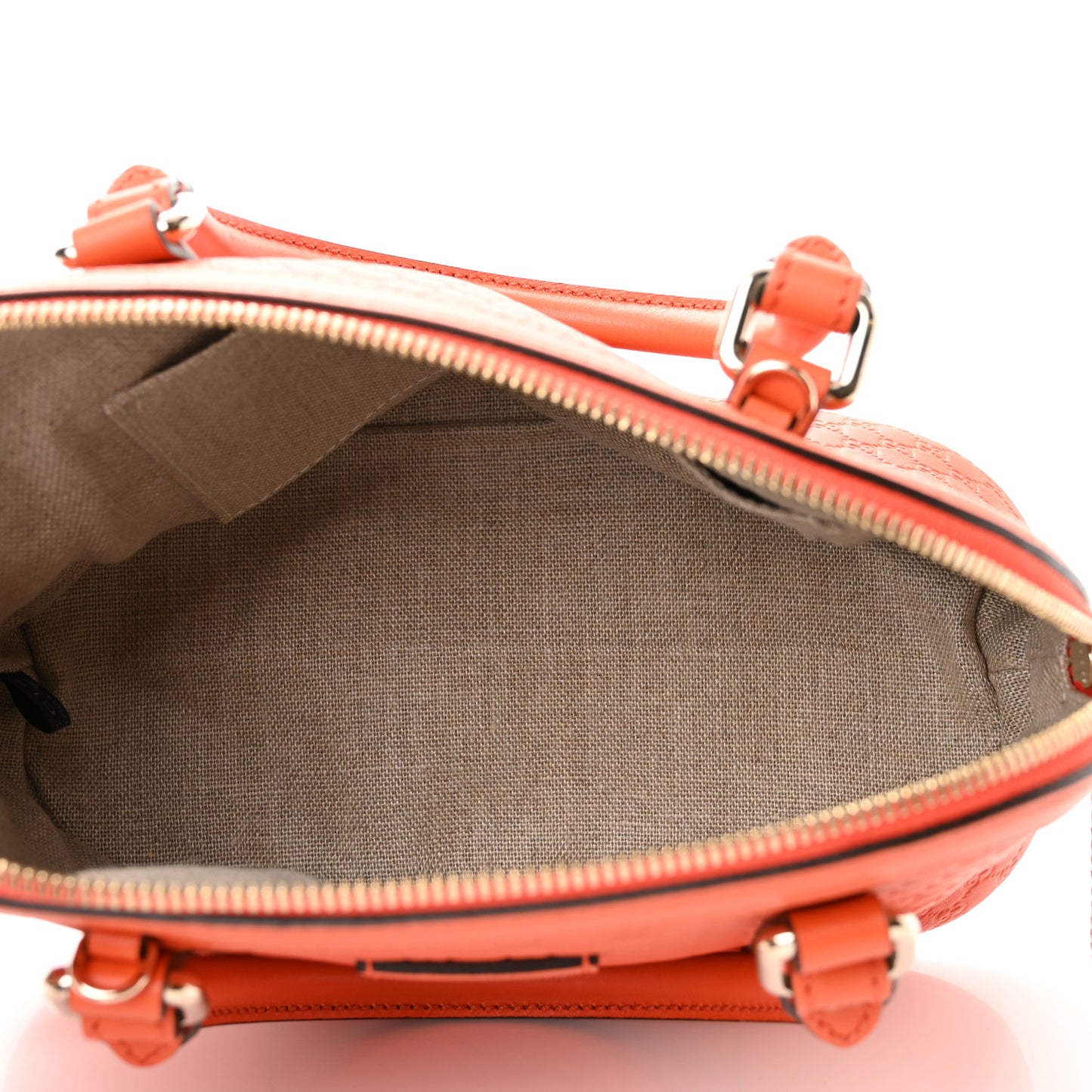 Microguccissima Mini Dome Bag Sun Orange