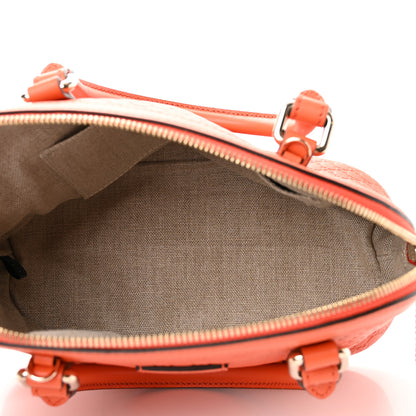 Gucci Microguccissima Mini Dome Bag Sun Orange 5 of 10