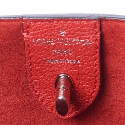 Louis Vuitton Calfskin Lockme Cabas Rubis 9 of 9