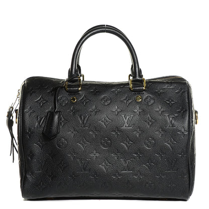 Louis Vuitton Empreinte Speedy Bandouliere 30 Black 1 of 8