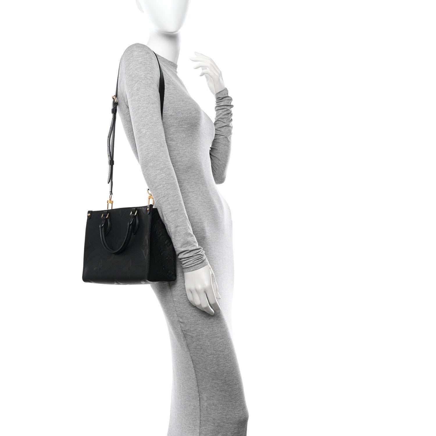 Louis Vuitton Empreinte Monogram Giant Onthego PM Black 2 of 11