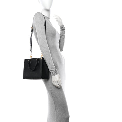 Louis Vuitton Empreinte Monogram Giant Onthego PM Black 2 of 11