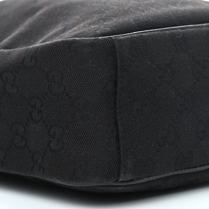 Gucci Monogram Messenger Bag Black 8 of 9