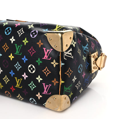 Louis Vuitton Monogram Multicolor Speedy 30 Black 9 of 12