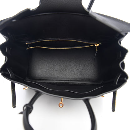 Hermes Togo Birkin 30 Black 4 of 10