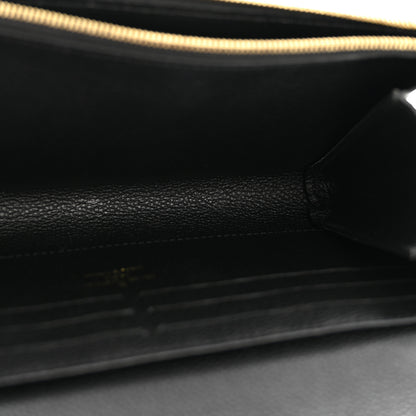 Louis Vuitton Empreinte Vavin Chain Wallet Black 5 of 12