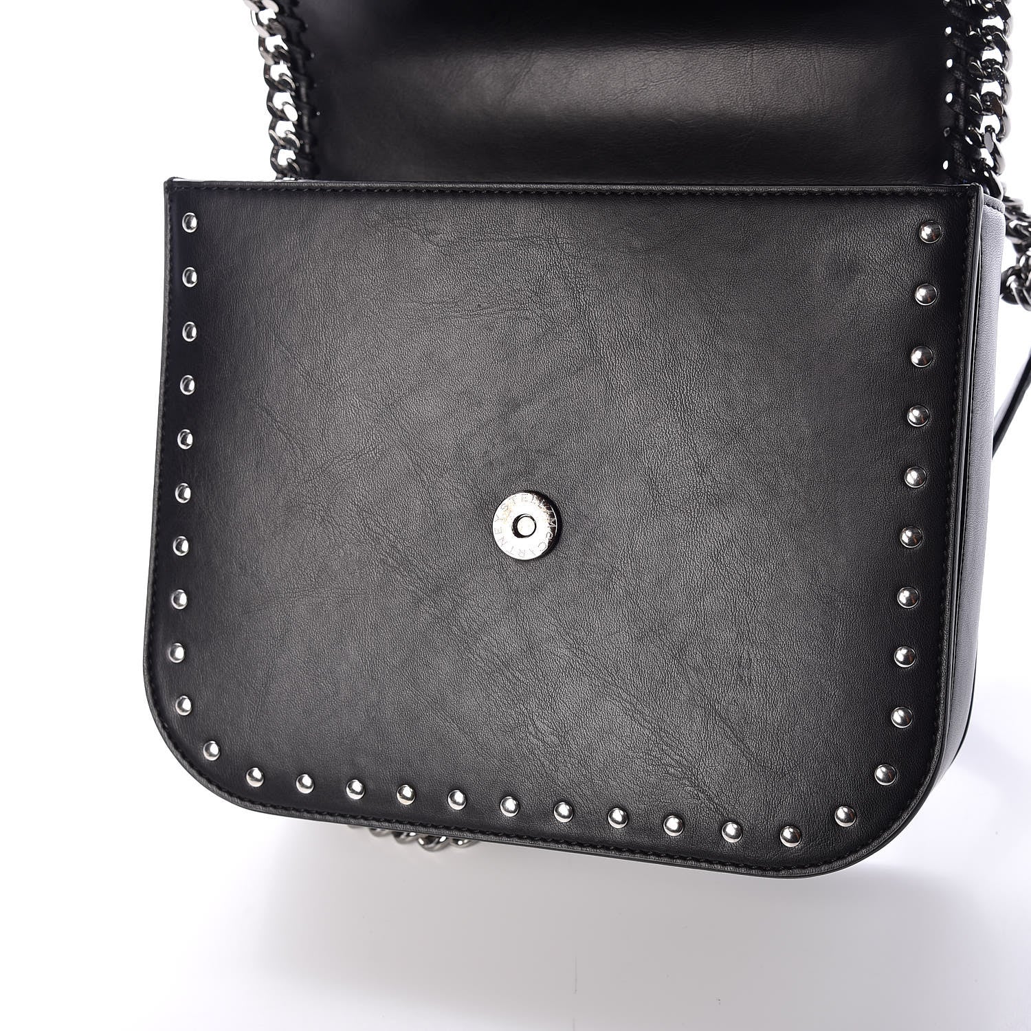 Stella McCartney Eco Alter Nappa Medium Falabella Box Floral Embellished Shoulder Bag Black 11 of 12