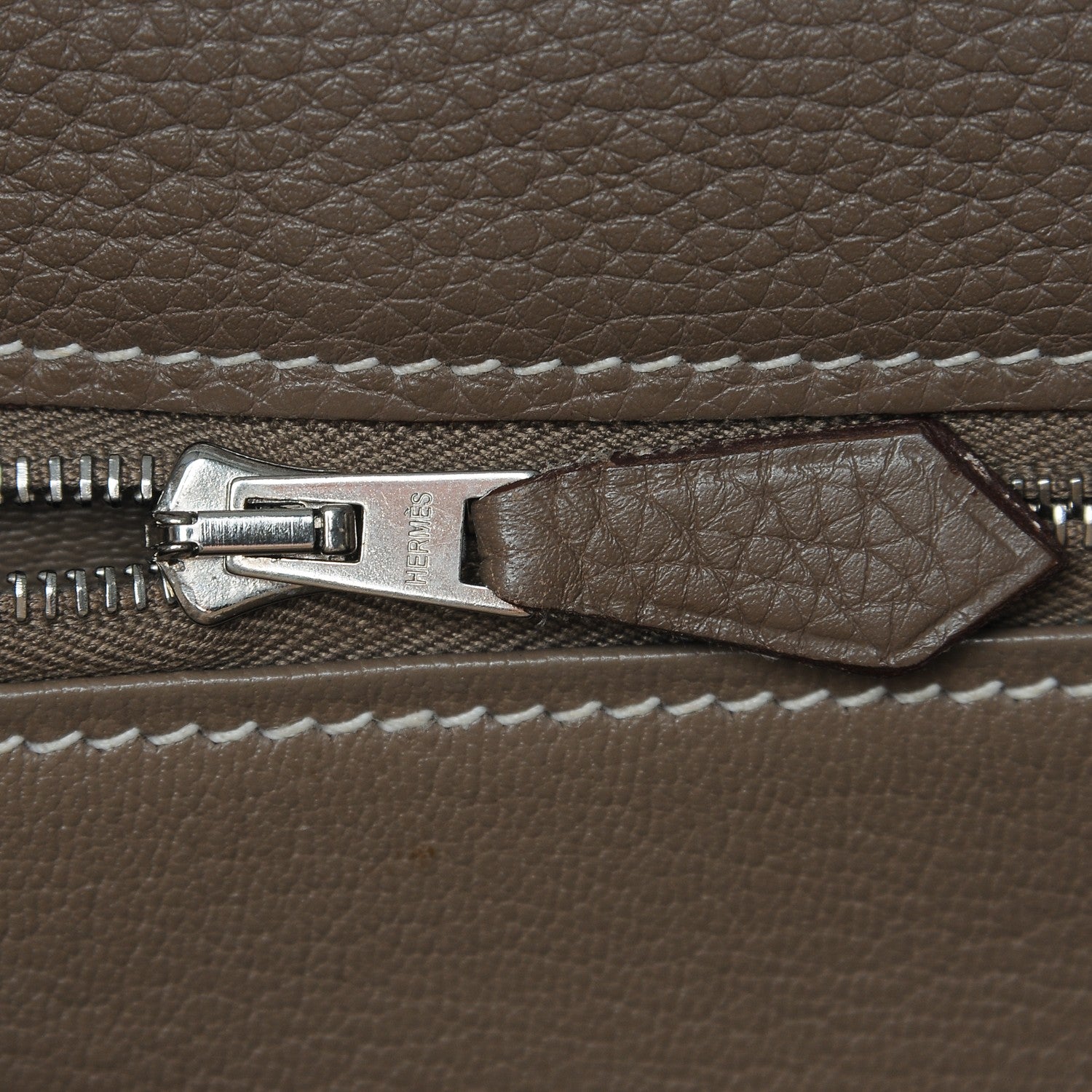 Hermes Togo Kelly Retourne 32 Etoupe 23 of 27