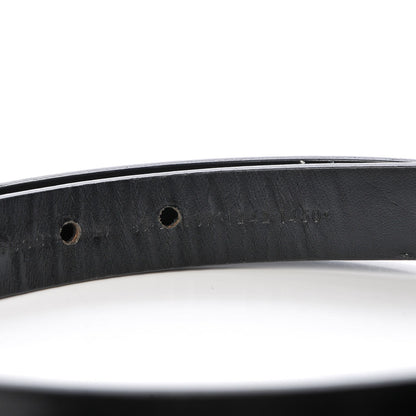 Gucci Calfskin Interlocking G Belt 80 32 Black 7 of 7