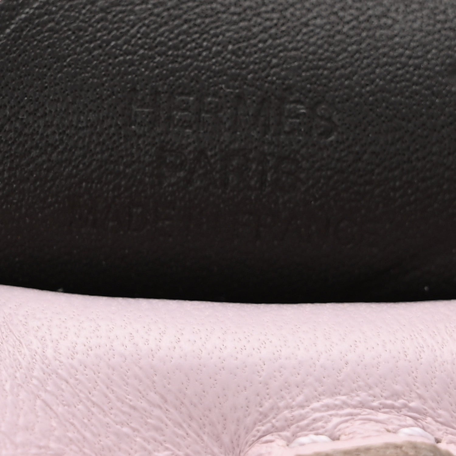 Hermes Milo Lambskin Grigri Rodeo Pegase Horse Bag Charm PM Mauve Pale Sesame Ebene 3 of 5