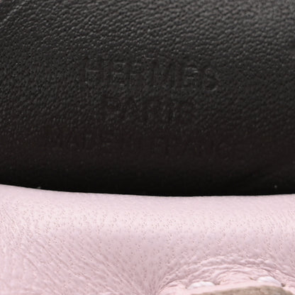 Hermes Milo Lambskin Grigri Rodeo Pegase Horse Bag Charm PM Mauve Pale Sesame Ebene 3 of 5