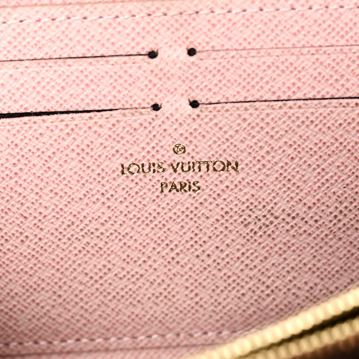 Louis Vuitton Monogram Clemence Wallet Rose Ballerine 6 of 7