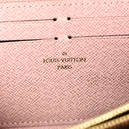 Louis Vuitton Monogram Clemence Wallet Rose Ballerine 6 of 7