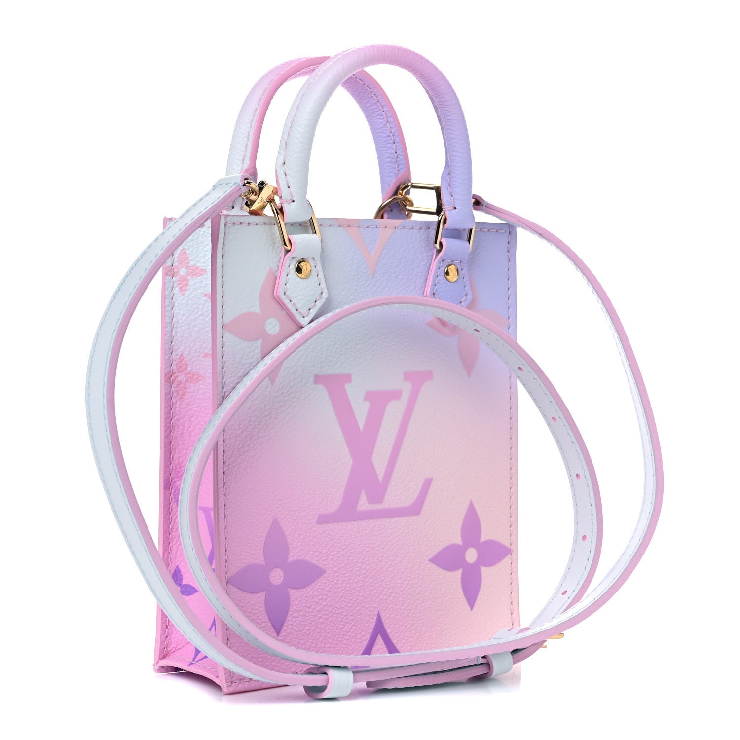 Louis Vuitton Monogram Giant Spring In The City Petit Sac Plat Sunrise Pastel 1 of 10