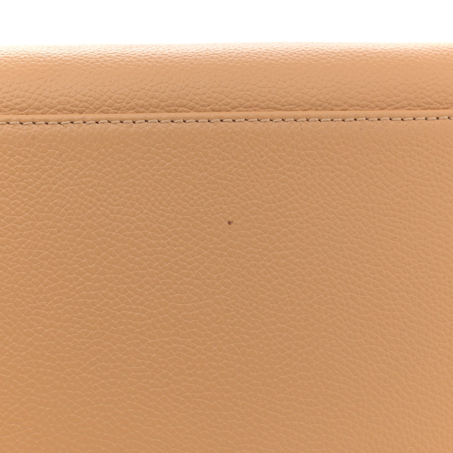 Calfskin Cerf Executive Shopper Tote Beige