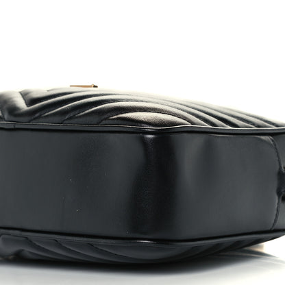 Saint Laurent Calfskin Matelasse Monogram Lou Camera Bag Black 10 of 10