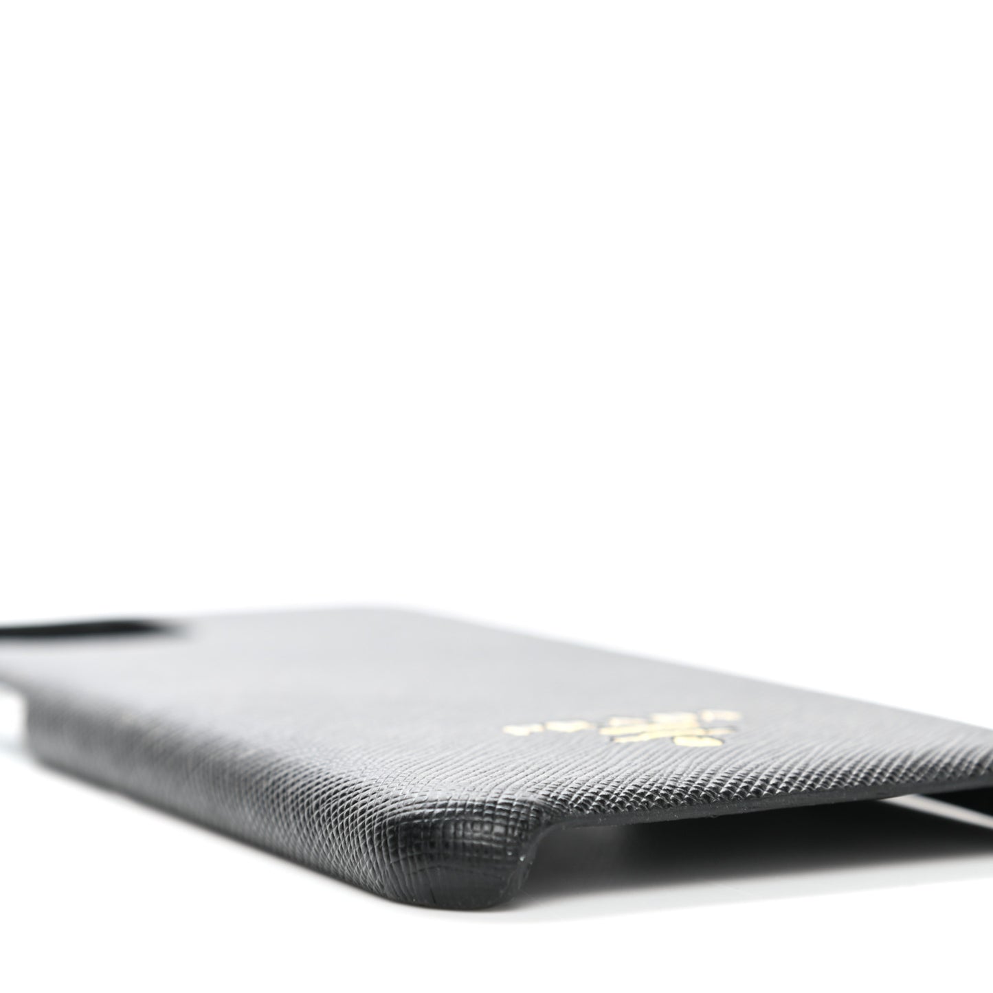 Saffiano iPhone 11 ProMax Case Black