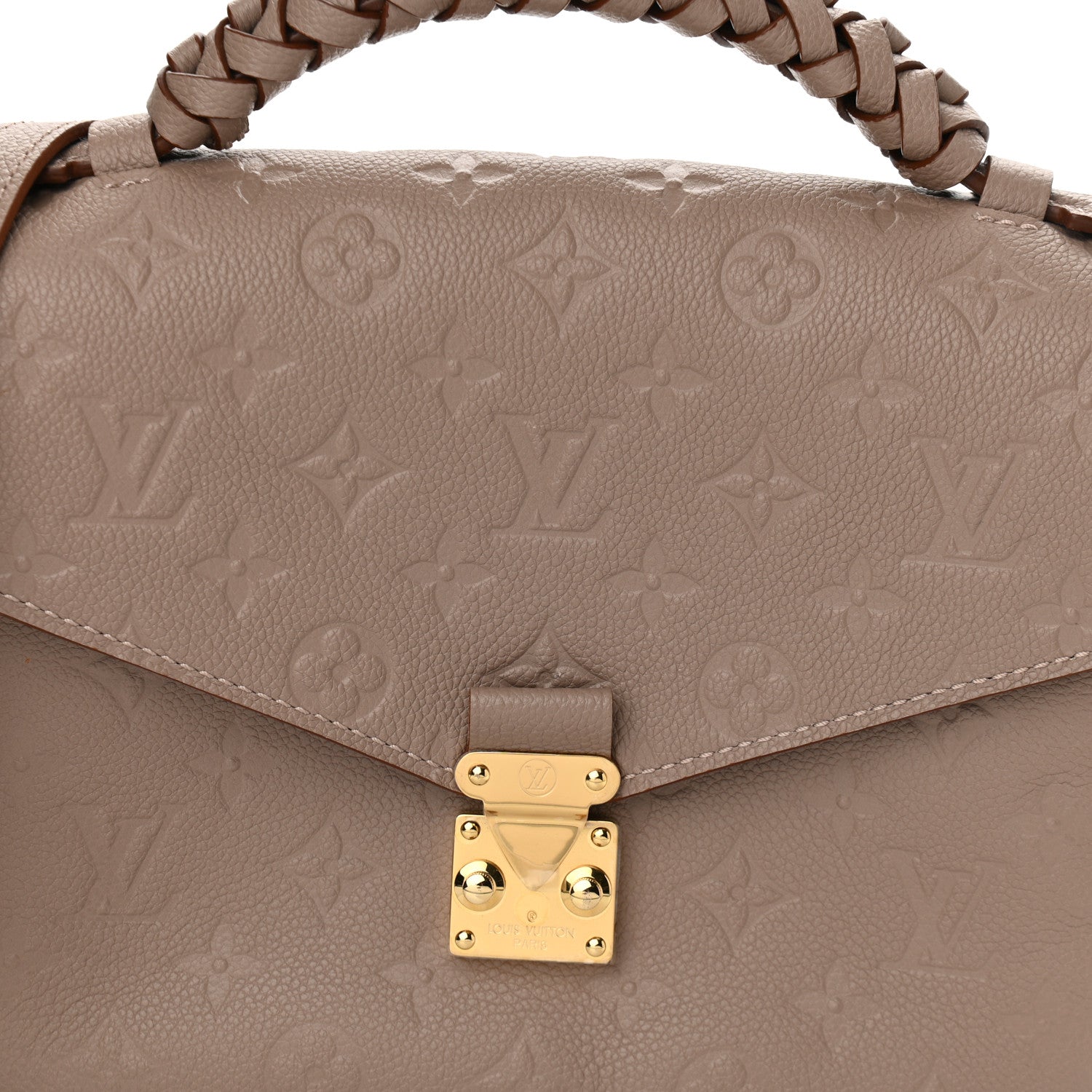 Louis Vuitton Empreinte Braided Pochette Metis Vison 7 of 9
