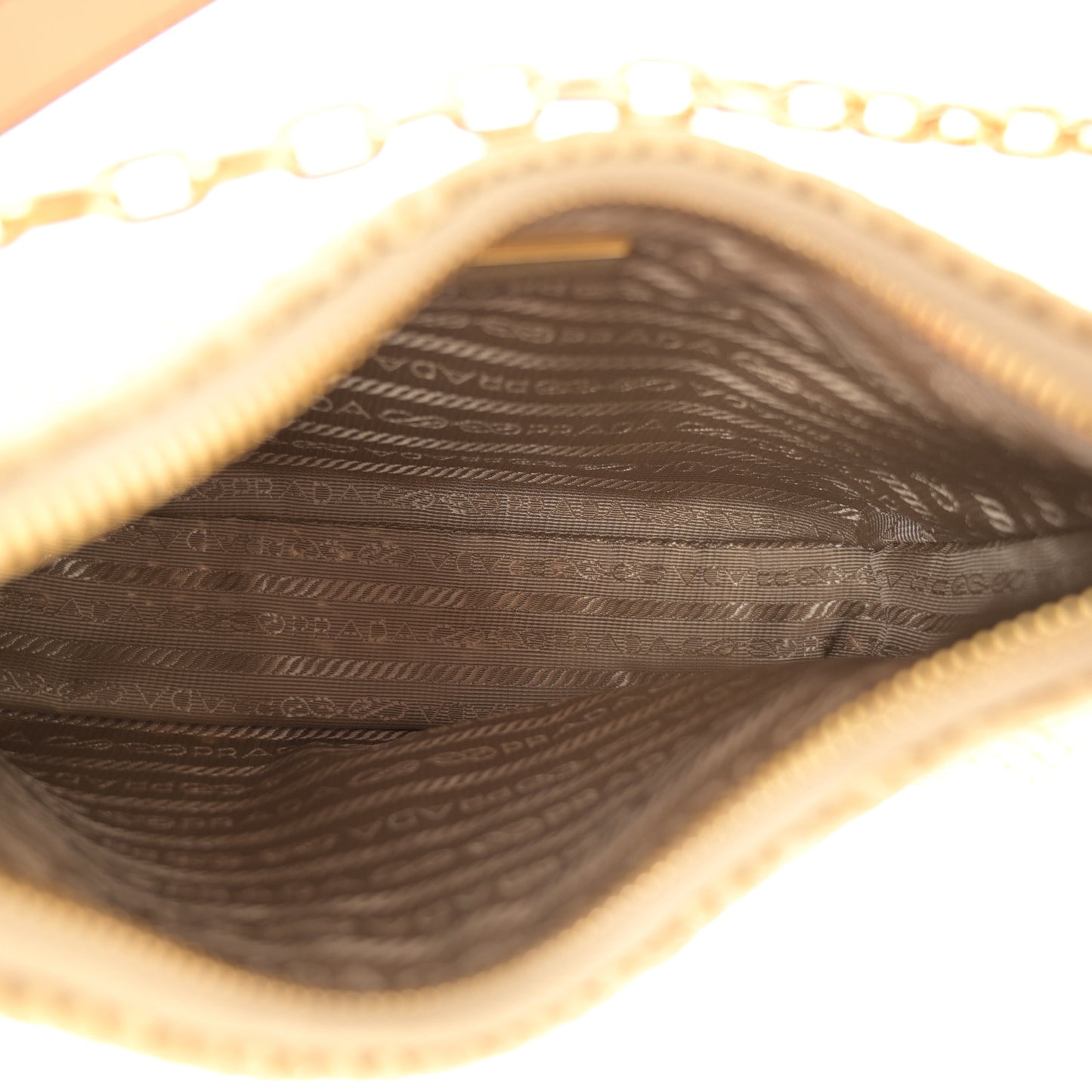 Yarn Raffia Effect Crochet Mini Re-Edition 2000 Shoulder Bag Naturale