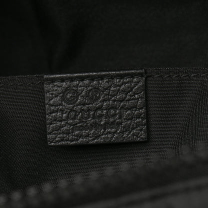 Gucci Nylon Monogram Fanny Pack Belt Bag Black 6 of 12