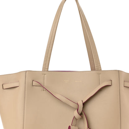 Celine Smooth Calfskin Small Tassel Cabas Phantom Dune Magenta 7 of 12