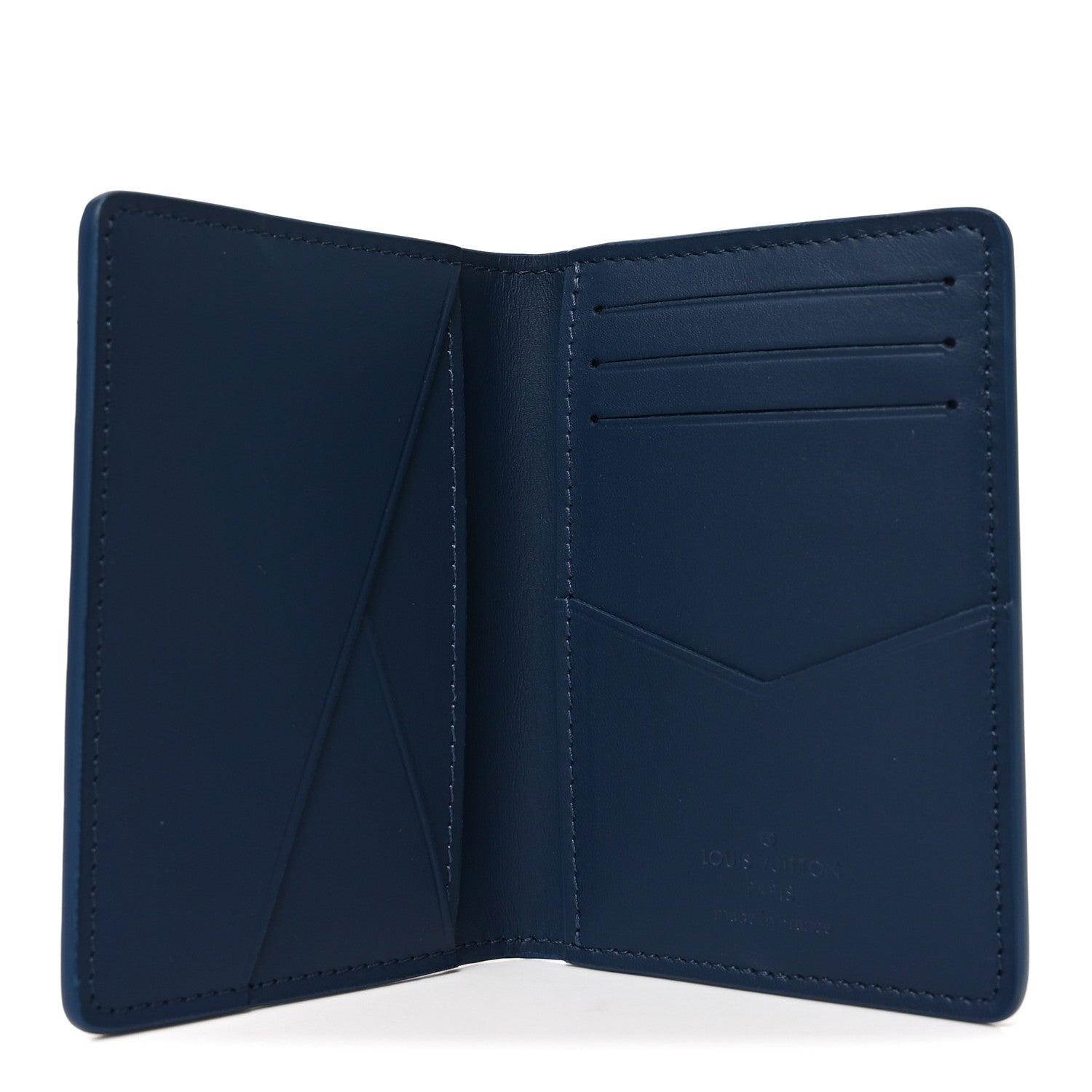 Louis Vuitton Damier Infini Pocket Organizer NM Bleu Sapphire 5 of 7