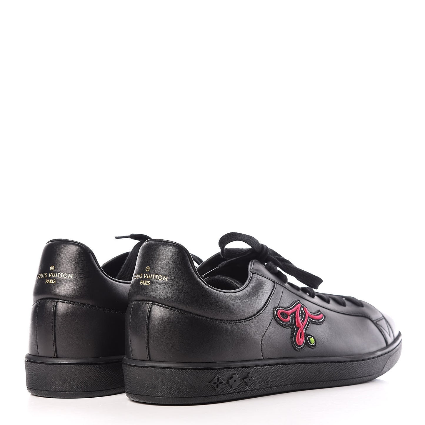 Calfskin Luxembourg Sneakers 8.5 Black